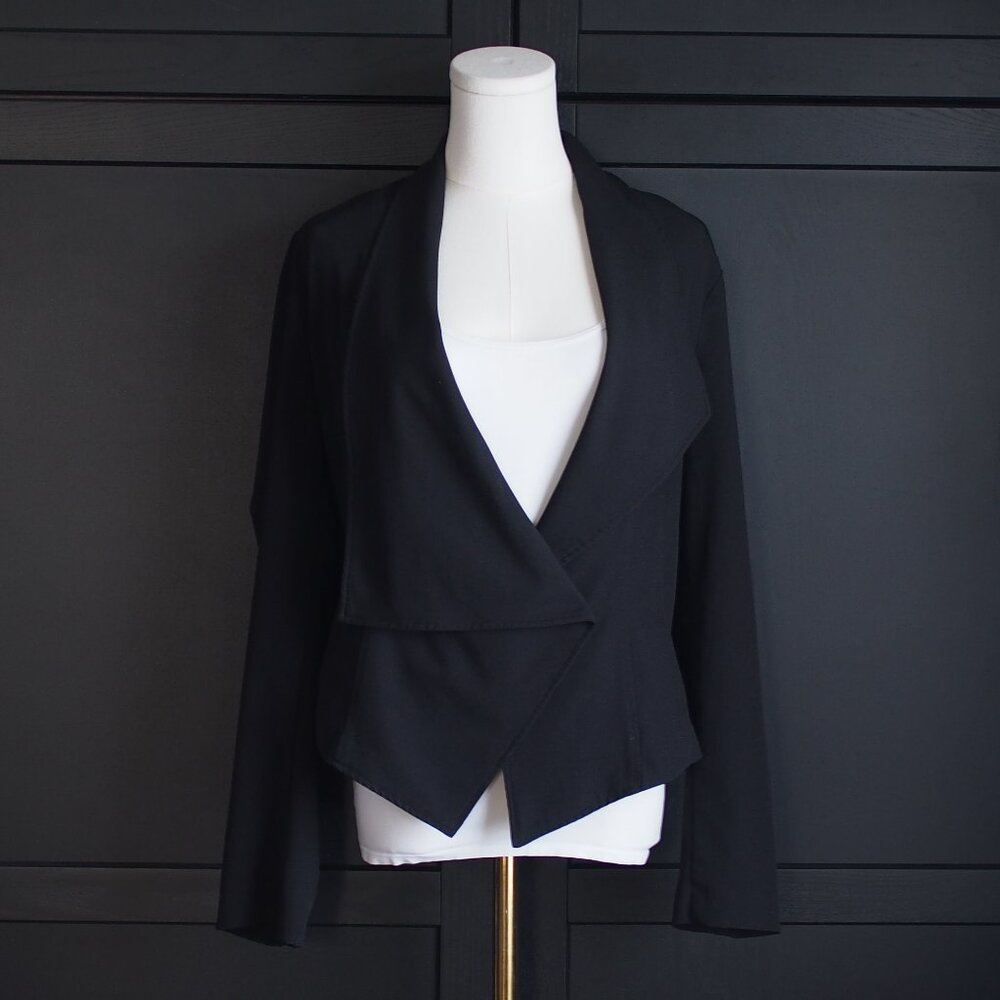 Dynamite | Asymmetrical Jacket in Black